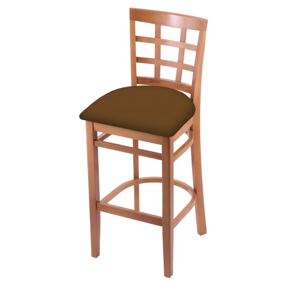 25" Counter Stool, Medium Finish, Canter Thatch Seat